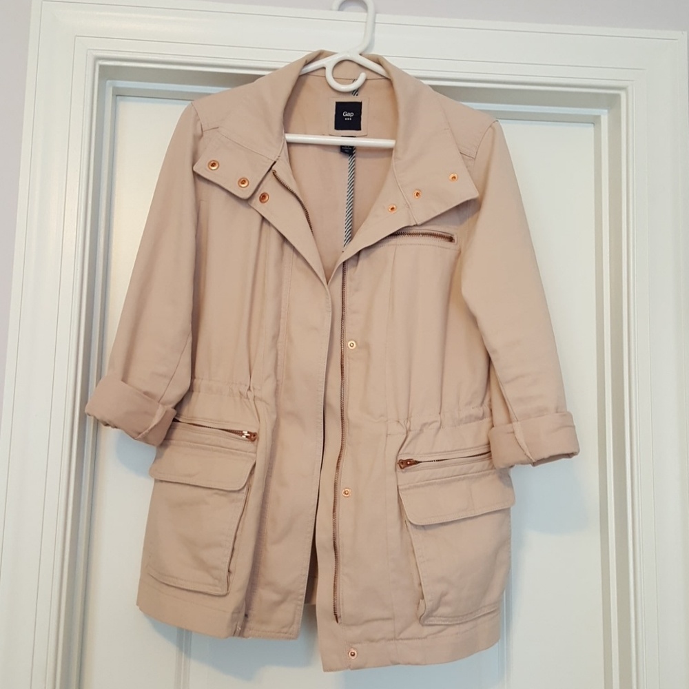 Blush Pink Utility Jacket